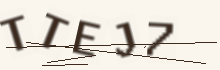 Five characters to copy into the field below the picture.